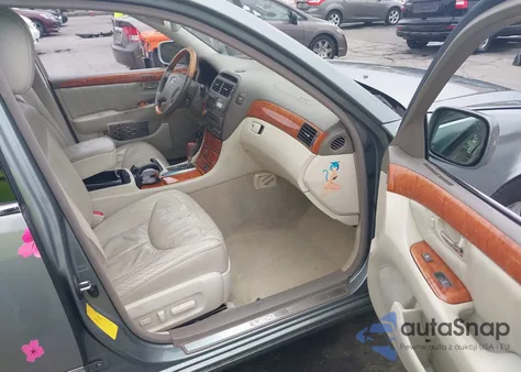 2003 Lexus Ls 430 from USA, damaged, VIN JTHBN30F430111864